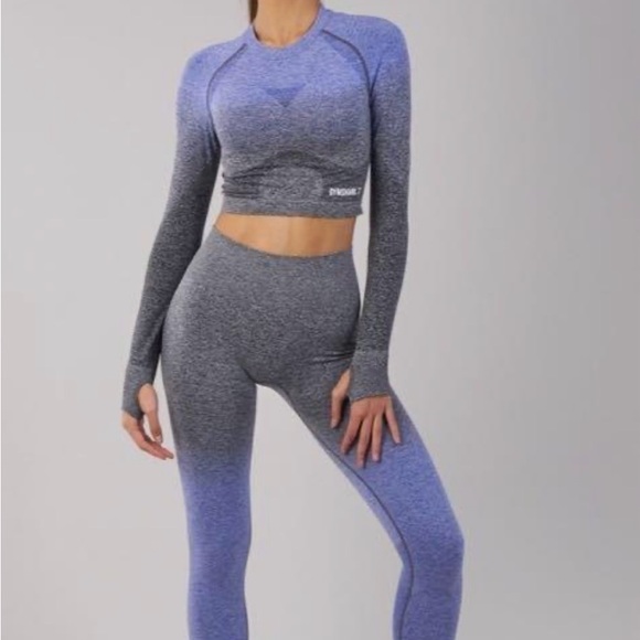 Gymshark Ombre Crop Top - Picture 1 of 7